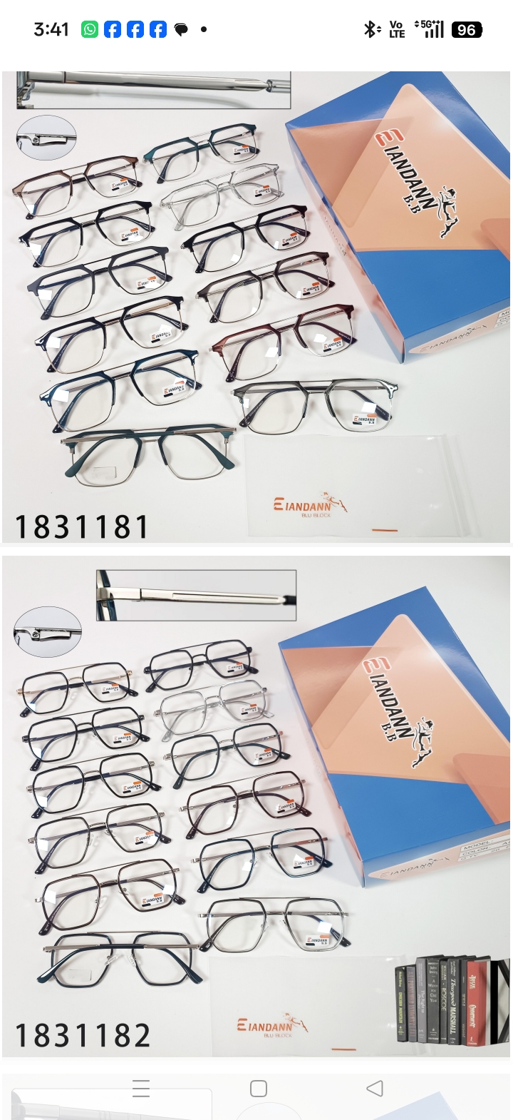 Optical eyewear display